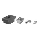 Connector for profiles and profile systems