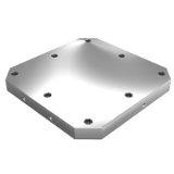 K0806 - Subplates, grey cast iron with pre-machined clamping faces