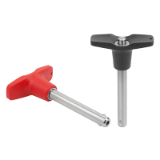 K0792 - Ball lock pins with T-grip with high shear strength