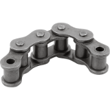 K1655 - Cadenas de rodillos de acero para sets de tensores de cadena