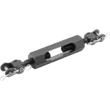 K1656 - Turnbuckles, steel, for chain clamp sets