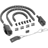K1650 - Chain clamp sets, steel