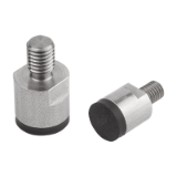 K1397 - 磁铁，带埋头螺栓（厚罐形磁铁）材质为 NdFeB，带橡胶层硬化表面